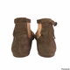  Madewell Julie Brown Suede Triple Ankle Strap Flat