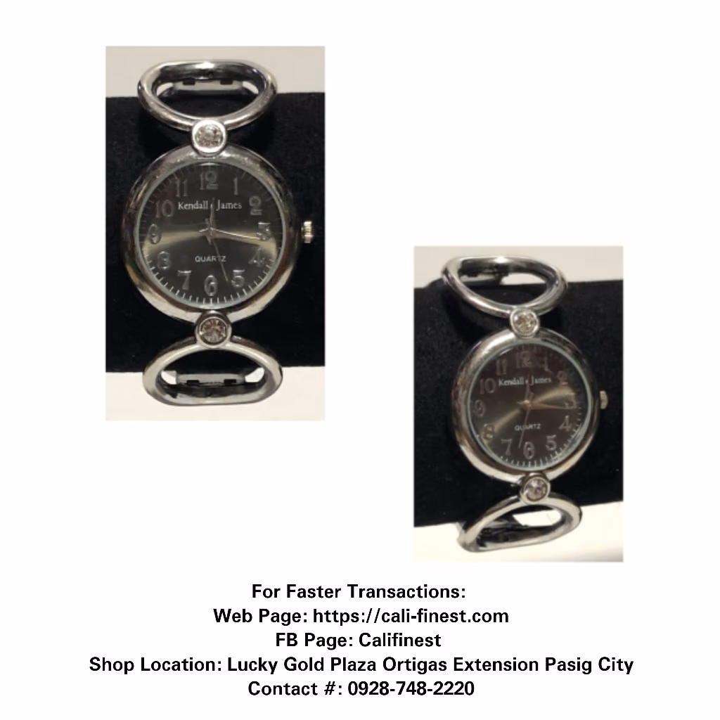 Kendall & James Quartz Watch Silver
