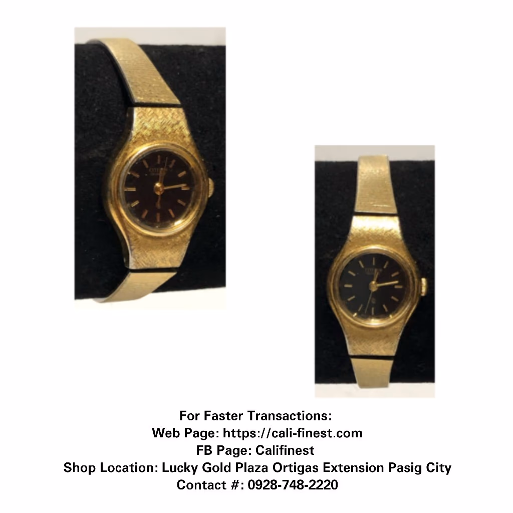 Citizen Quartz Gold Watch For Women