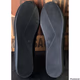 Knitted flat Square Toe Loafers Slip on black