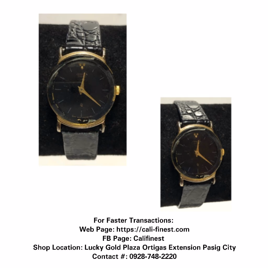 Citizen Quartz Watch black For Women