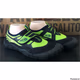 NERF Toed Shoes Black/Green Water Beach Shoes