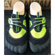 NERF Toed Shoes Black/Green Water Beach Shoes
