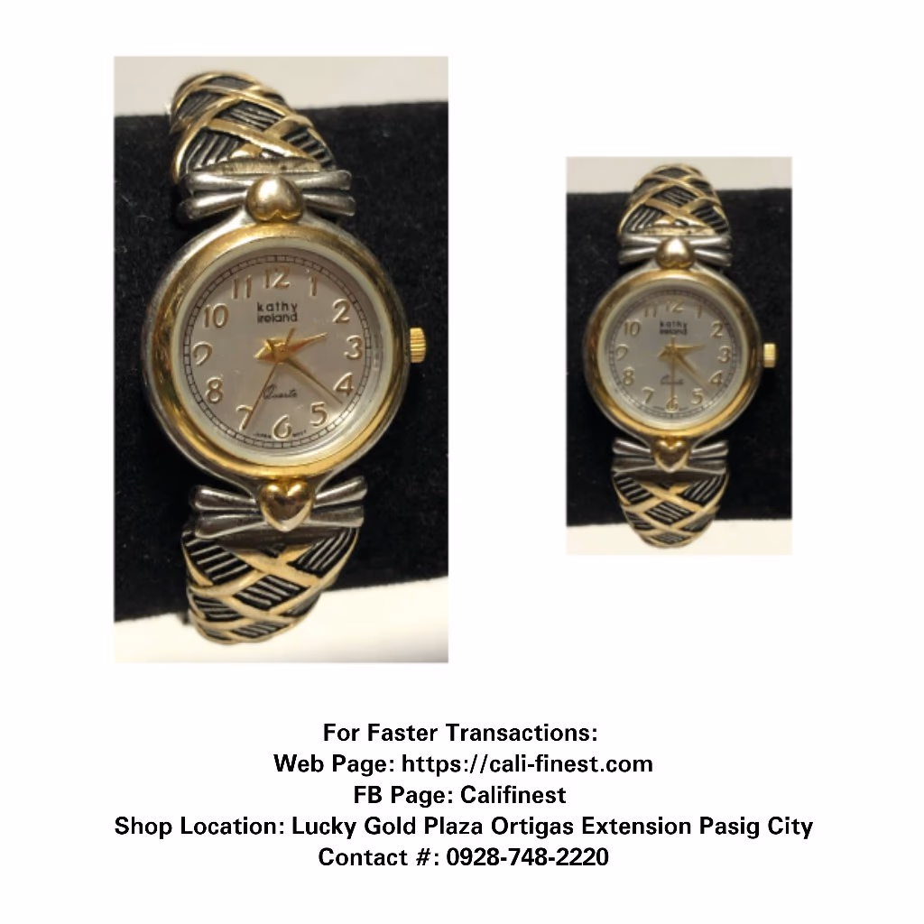 Kathy Ireland Quartz Watch For Women