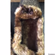 Slippers Gold Sparkle Faux Fur  Washable 