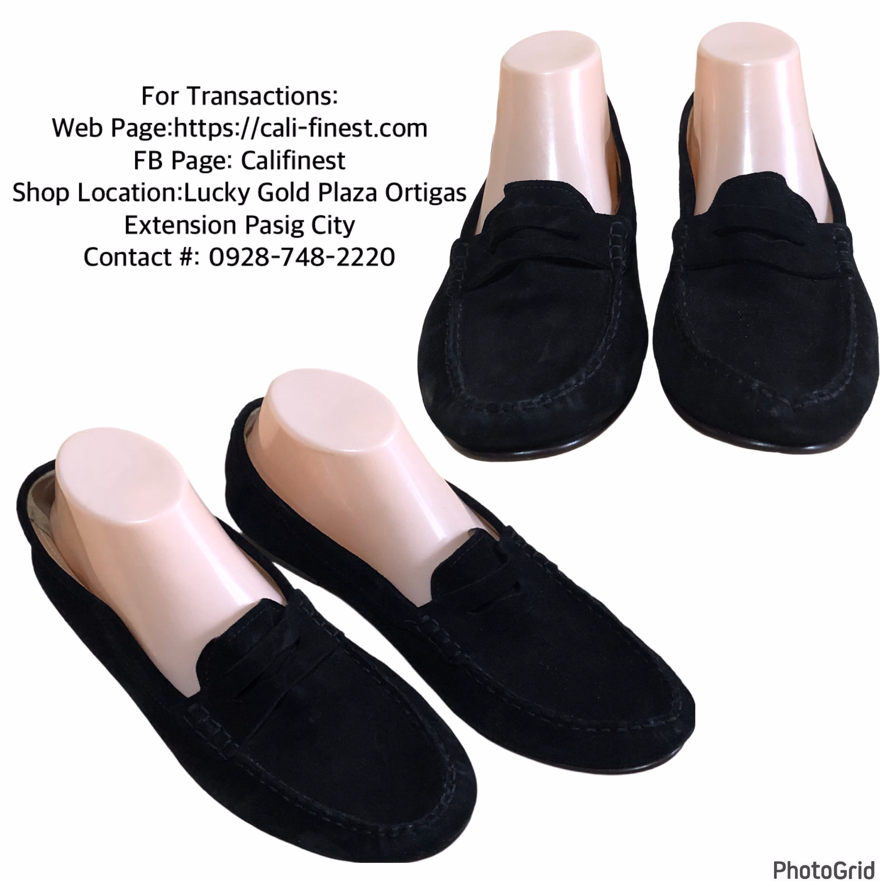 J.Crew Suede Loafers Womens Black