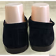 J.Crew Suede Loafers Womens Black