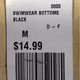 forever 21 Women’s Mesmerizing Black Bikin Bottoms