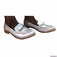 Victoria’s Secret women’s silver holographic loafers