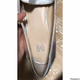 Victoria’s Secret women’s silver holographic loafers