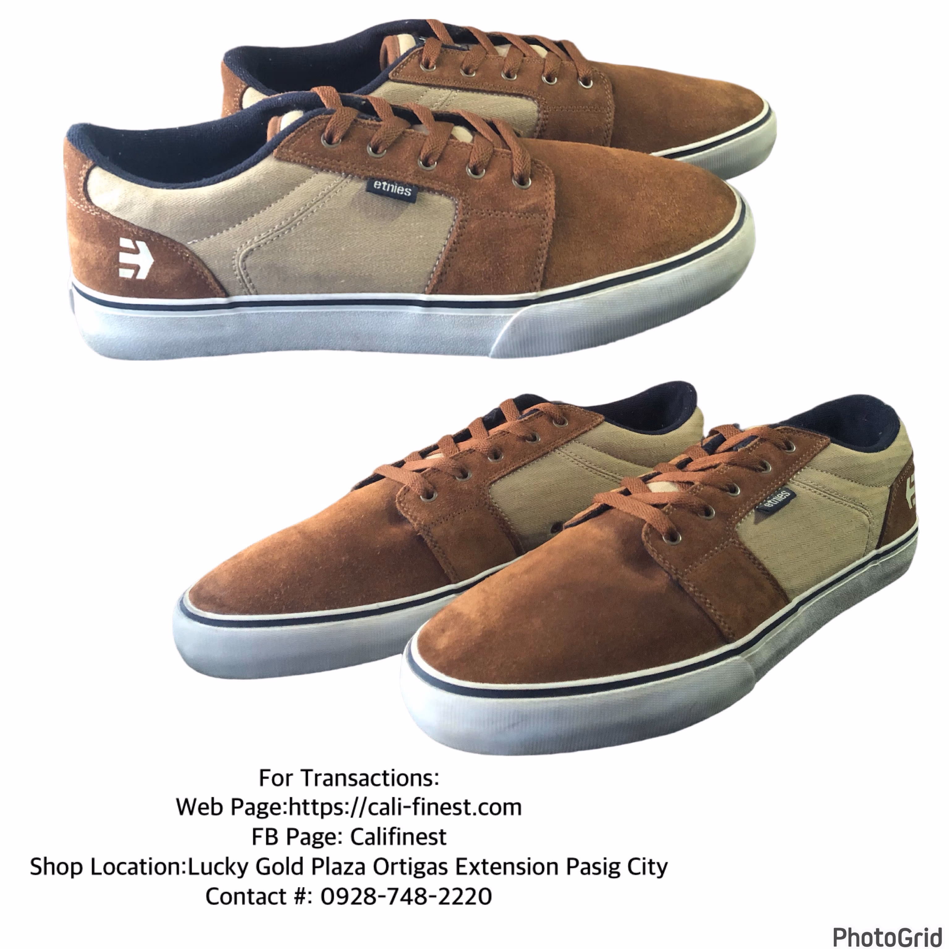 Etnies Barge LS Men’s Shoes Beige/Brown