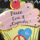 Brandnew Lady Q Peace Love & Cupcakes Underwear  