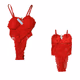 Brandnew I Fashion One-piece Bodysuit Red