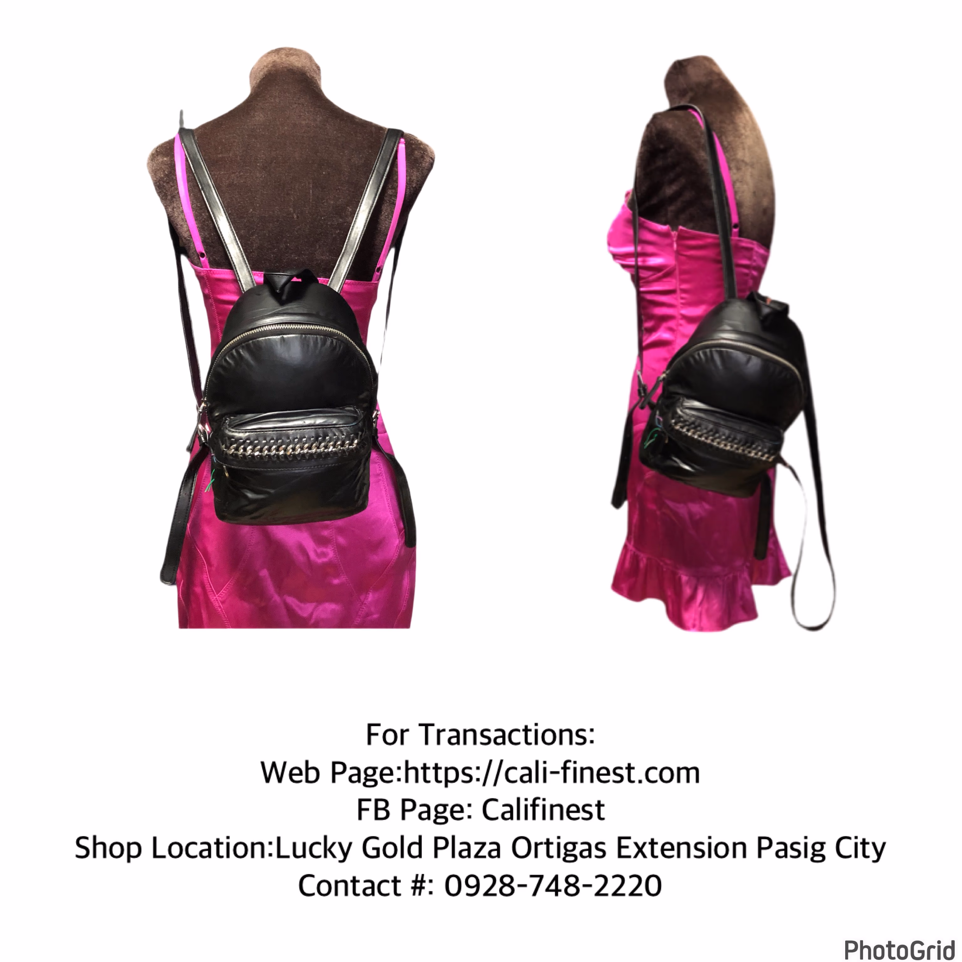 Forever 21 Faux Leather Exterior Mini Backpack Bag