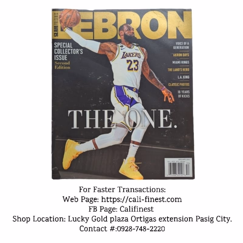 SLAM MAGAZINE - LeBRON JAMES - LOS ANGELES - 2020