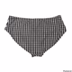Old Navy Black and White Gingham high-waisted Bikin Bottom