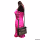 Rosetti Black and Gray Crossbody Purse