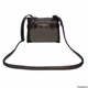 Rosetti Black and Gray Crossbody Purse