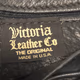VTG Victoria Leather Co Soft Black Crossbody Purse
