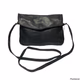 VTG Victoria Leather Co Soft Black Crossbody Purse