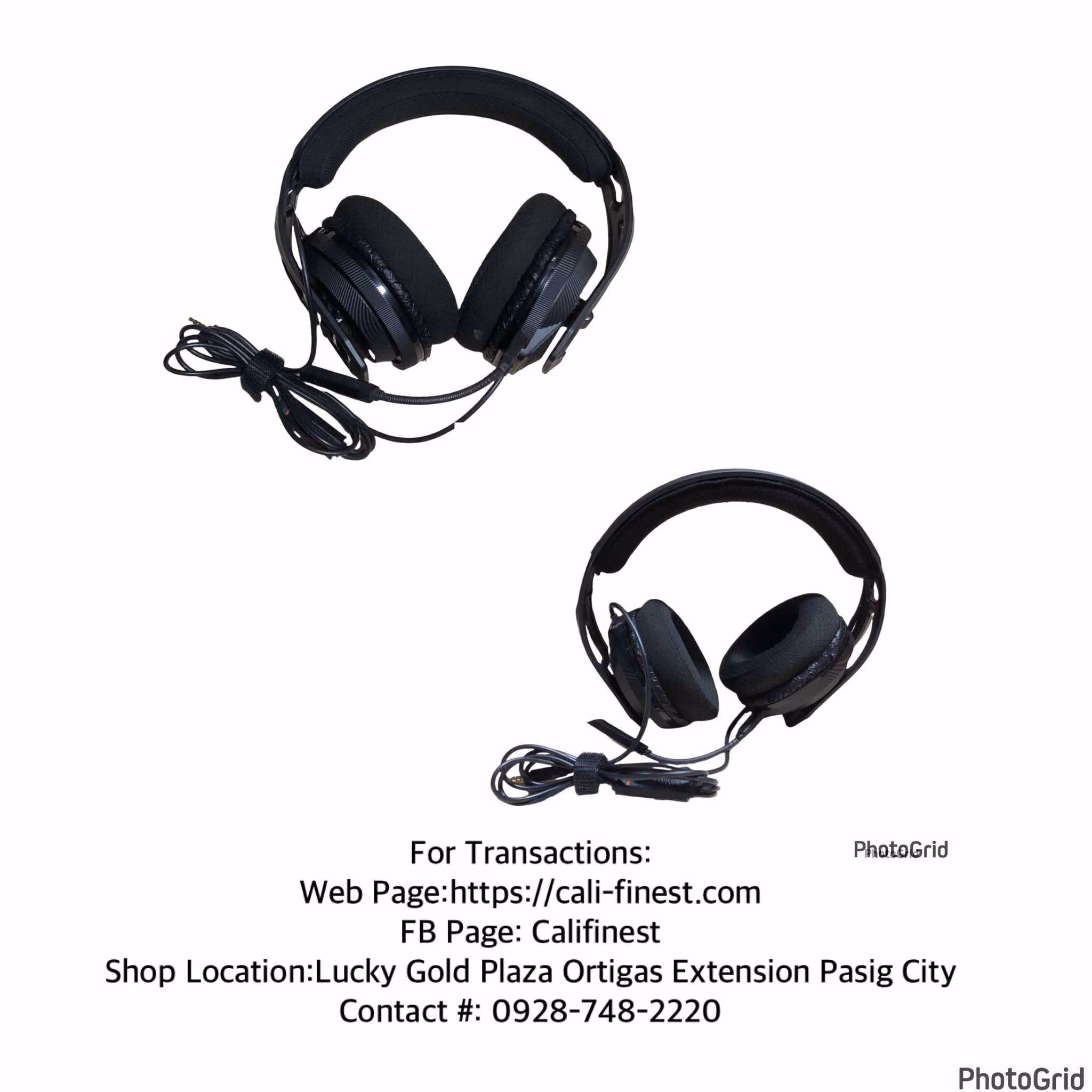 RIG 400 Gaming Headset Black 