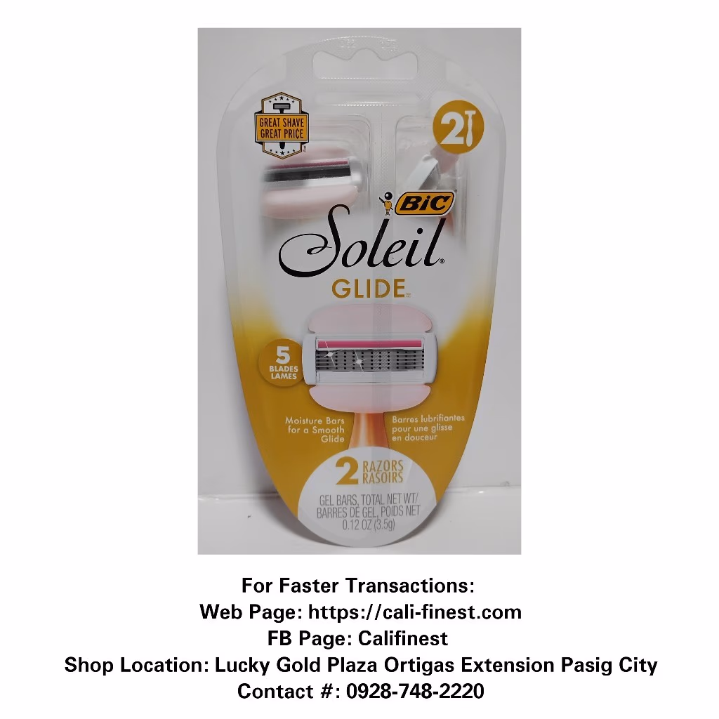 Bic Soleil Glide 5 Blades Razor