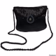 Black Beaded Evening Shoulder Bag