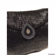 Black Beaded Evening Shoulder Bag