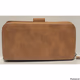 BRG Leather Wallet Purse Multi Cardholder Mirror Detachable Case