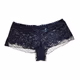 Women's XOXO Black Underwear 