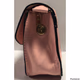 Light Pink Women’s Shoulder Bag with a gold chain Strap