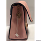 Light Pink Women’s Shoulder Bag with a gold chain Strap
