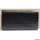 Black Leather snakeskin wallet
