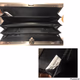 Black Leather snakeskin wallet