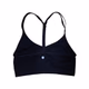 Yogalicious Y- Back Padded Sports Bra Black 