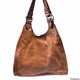 Banana Republic Shoulder Saddle Bag Purse Brown Leather