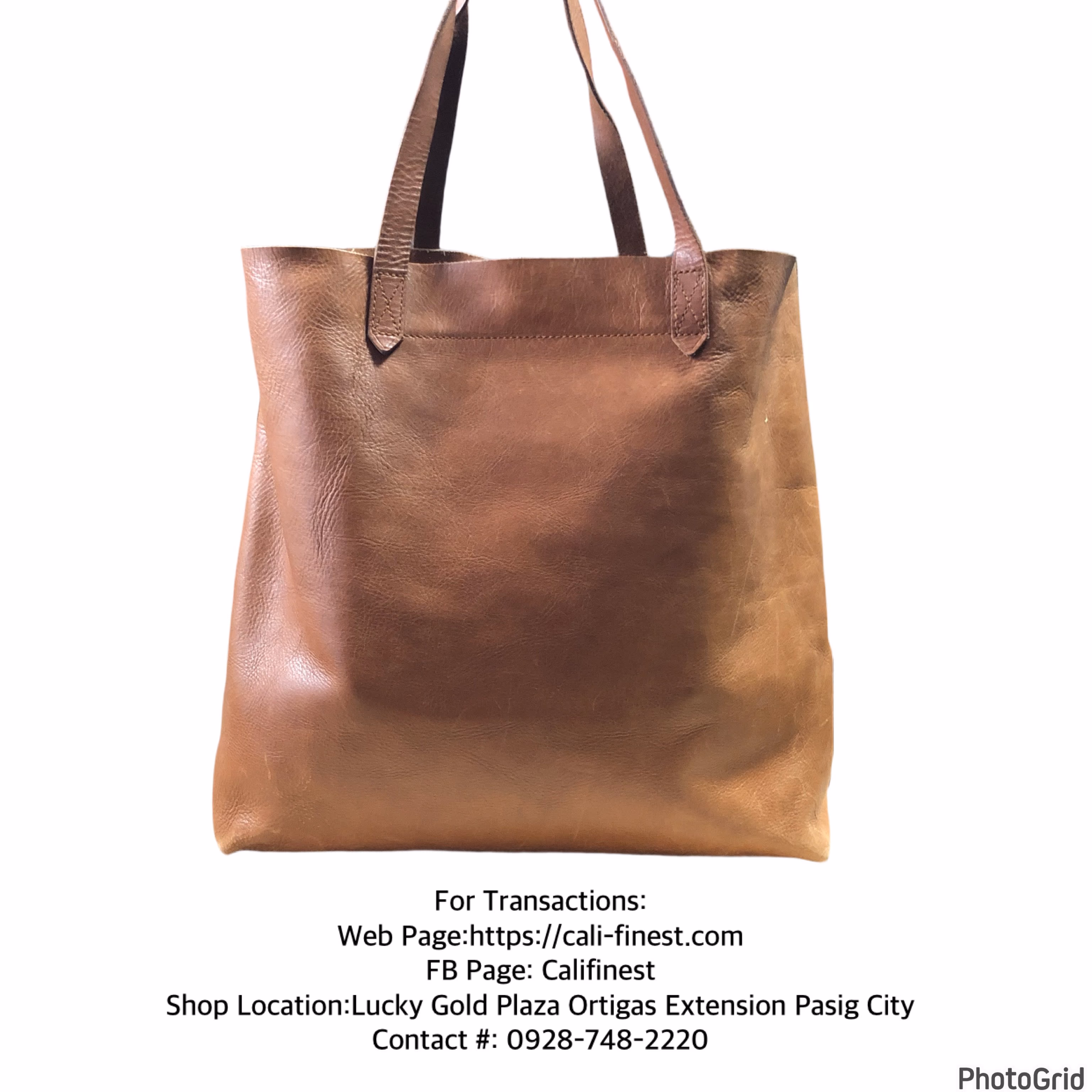 Madewell The Transport Tote Bag Leather 