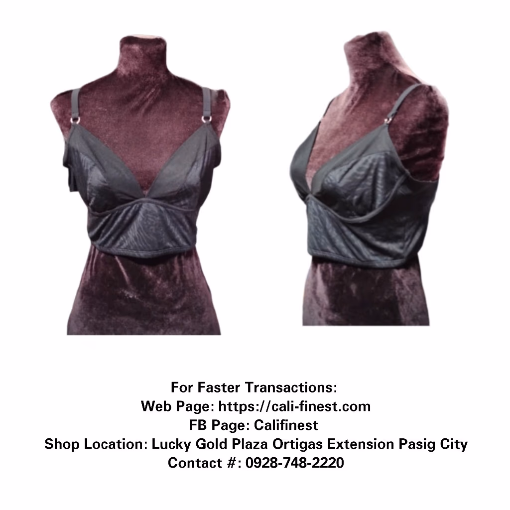 Sofia Intimates Black Top for Women 