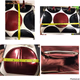 Style Strategy patent leather 2in1 purses for women handbag with kiss lock Satchel pattern Shoulder crossbody bags for women