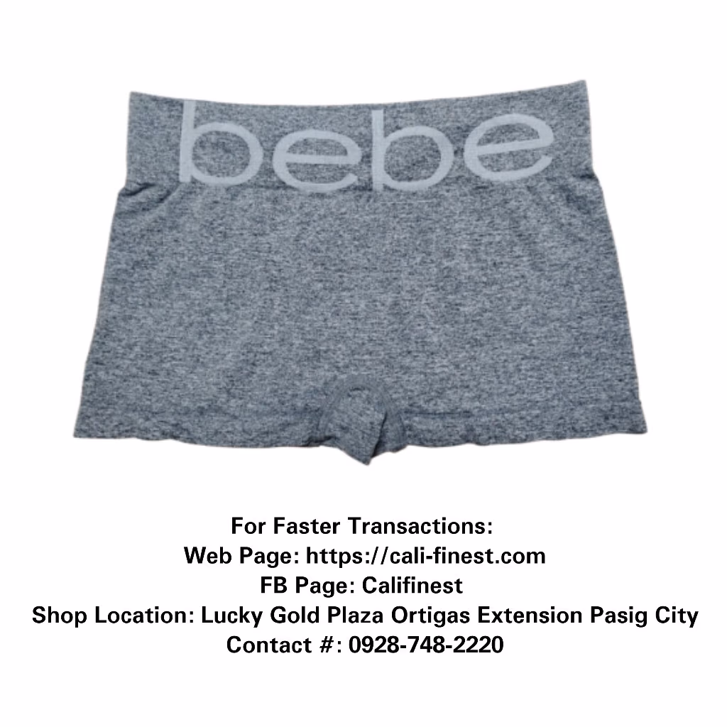 Bebe Womens Multi Pack Elastic Waist Boyshort Panties
