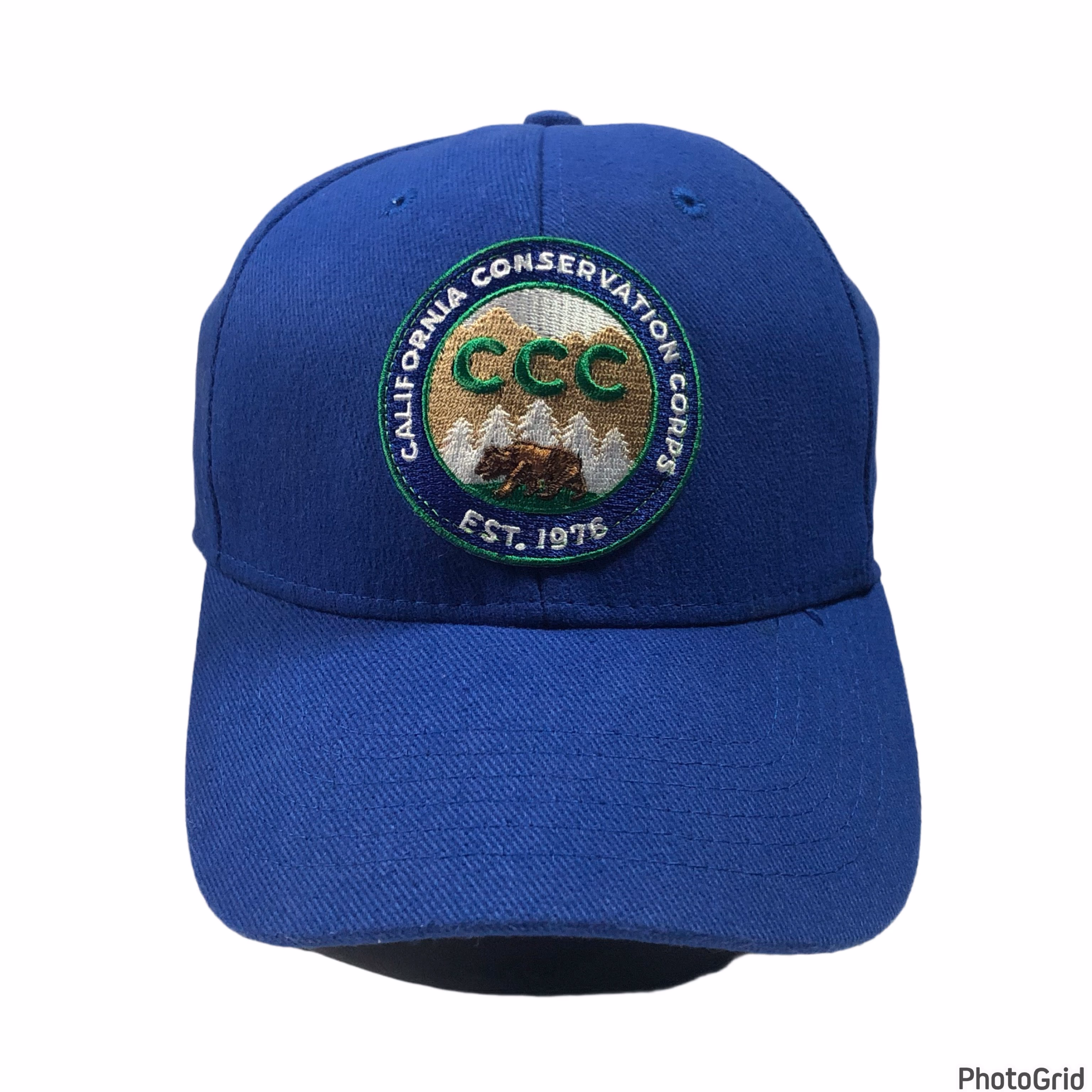 California Conservation Corps Blue Adjustable Cap