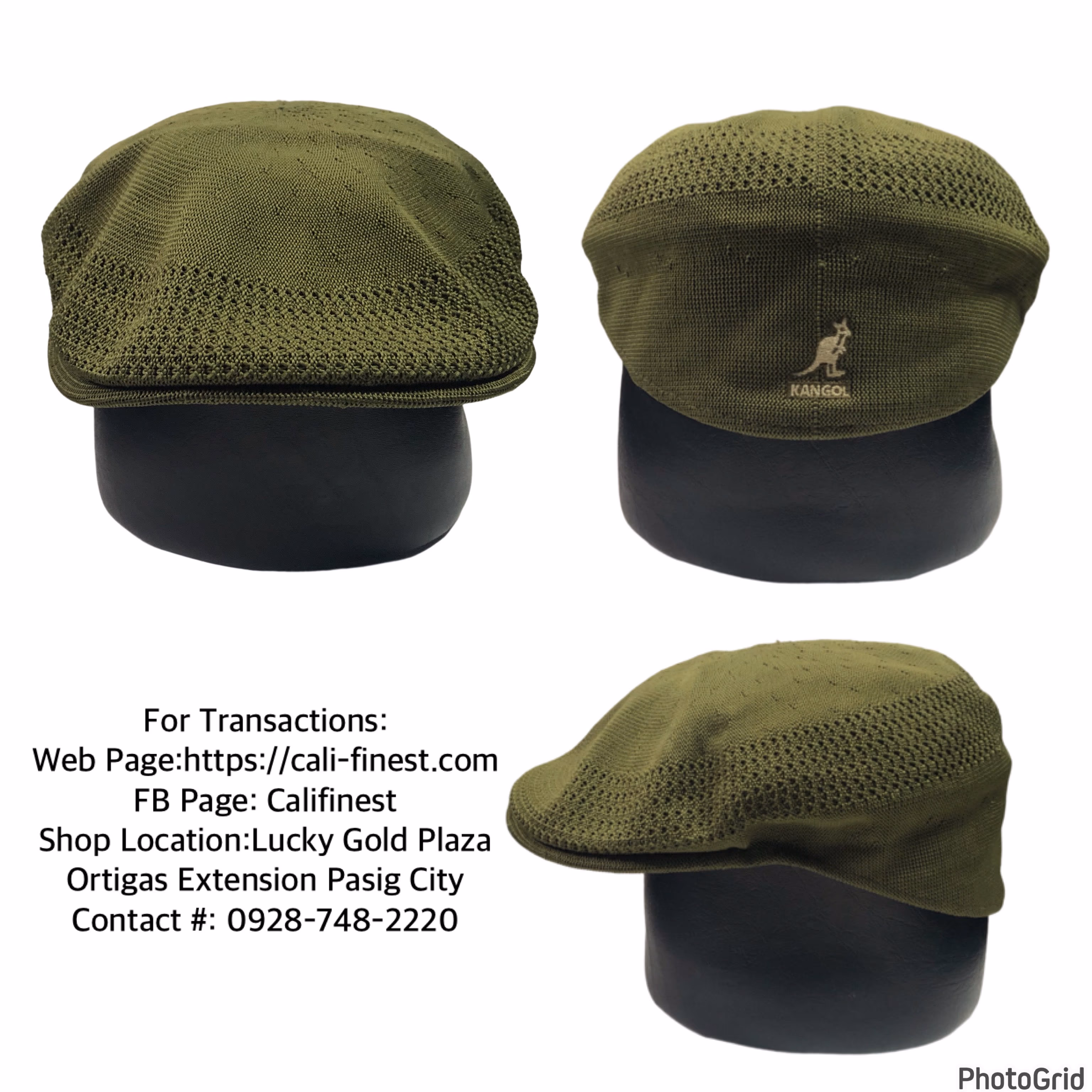 Kangol Hat 504 Tropic Ventair Summer Flat Cap