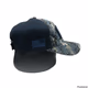 USA Blue Detachable Flag Patch Cap Hat Military Mesh Back NWT