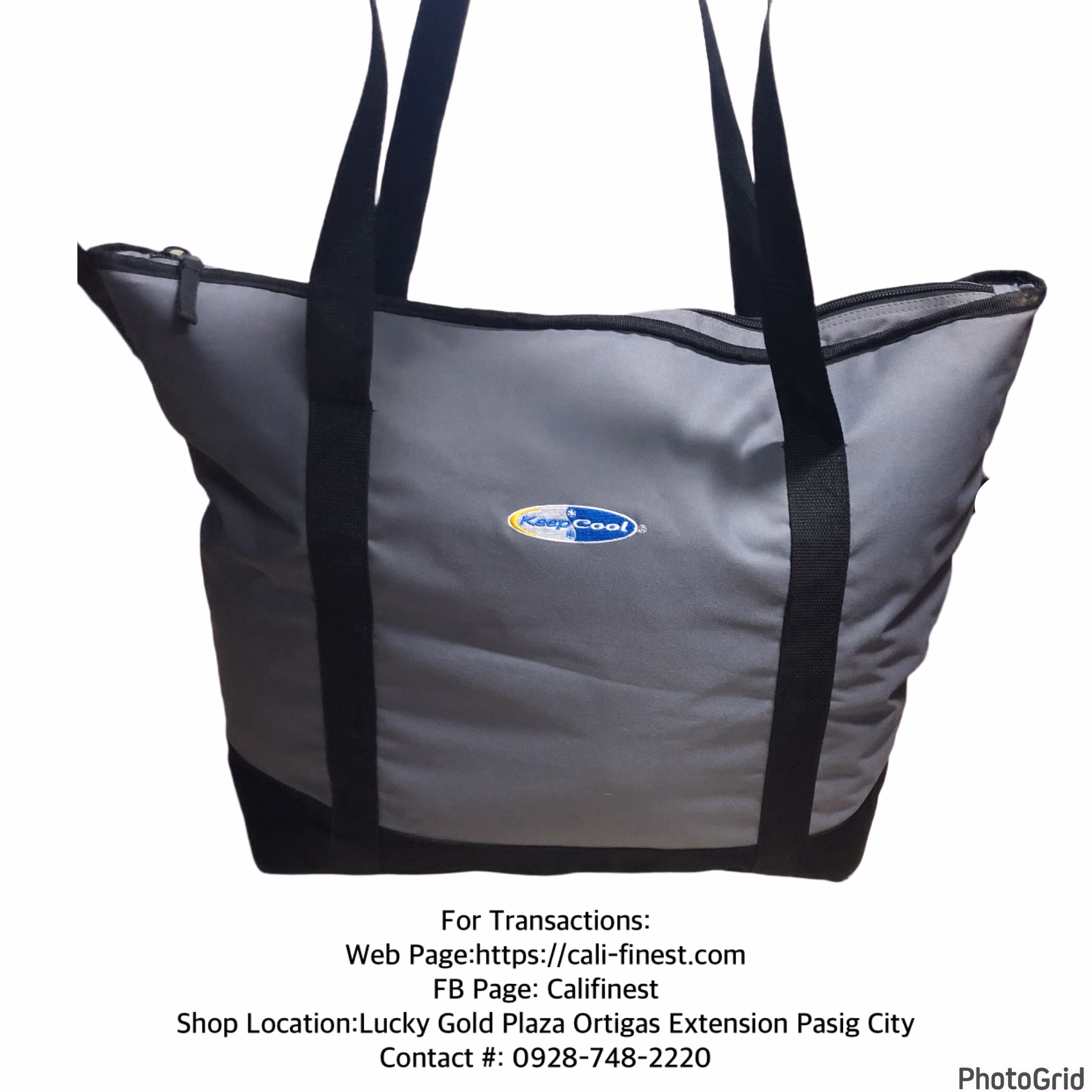 Keep Cool Insulated Cooler Tote Bag