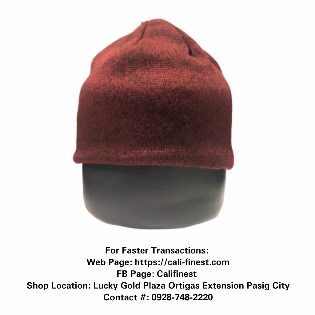 Urban Pipeline Winter Maroon Beanie Hat