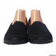 Skechers Women Size 10 Black Breathable Bendable Memory Foam Slip On Shoes