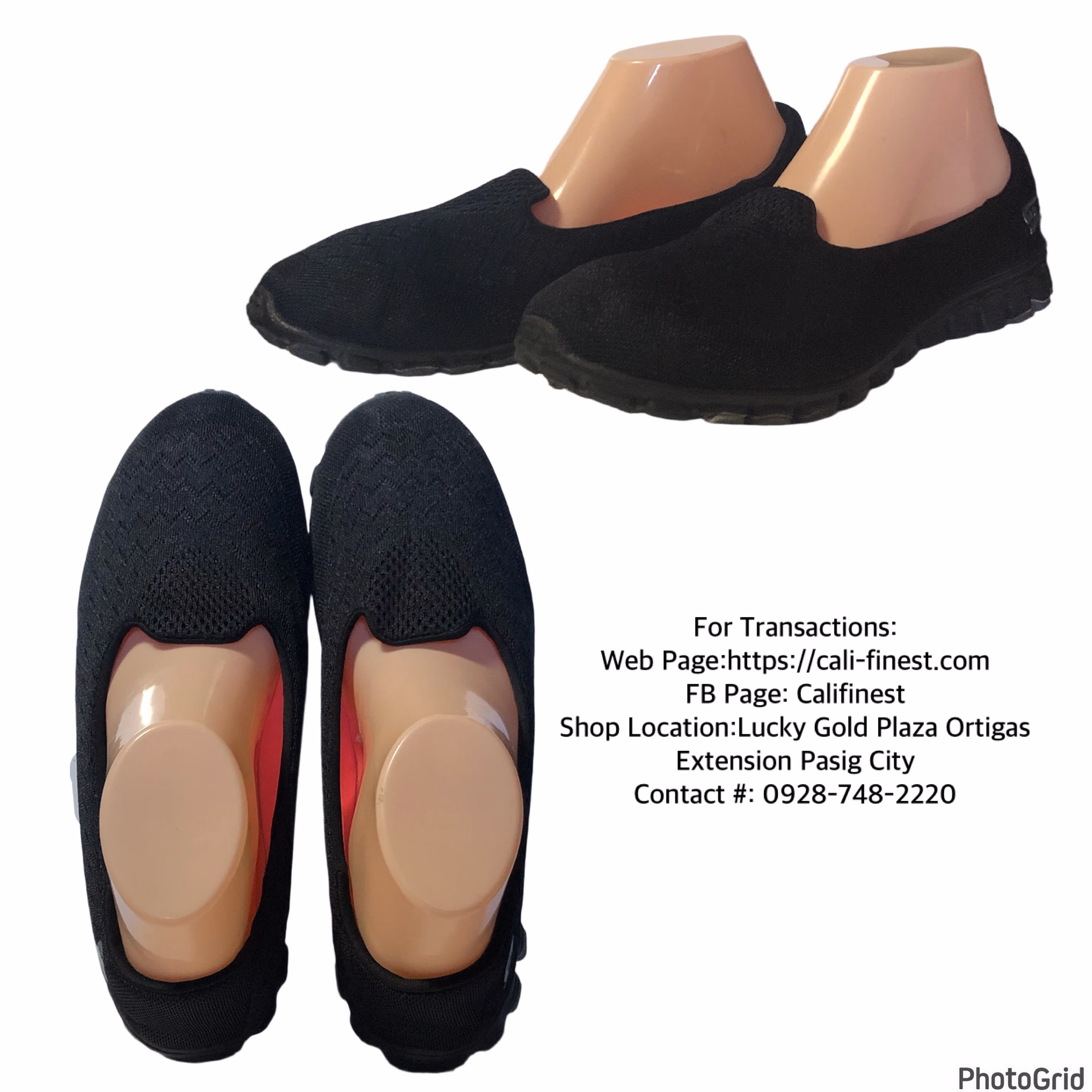 Skechers Women Size 10 Black Breathable Bendable Memory Foam Slip On Shoes