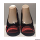 Funtasma pleaser High Heel Red Satin Pleated Pump 