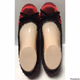 Funtasma pleaser High Heel Red Satin Pleated Pump 