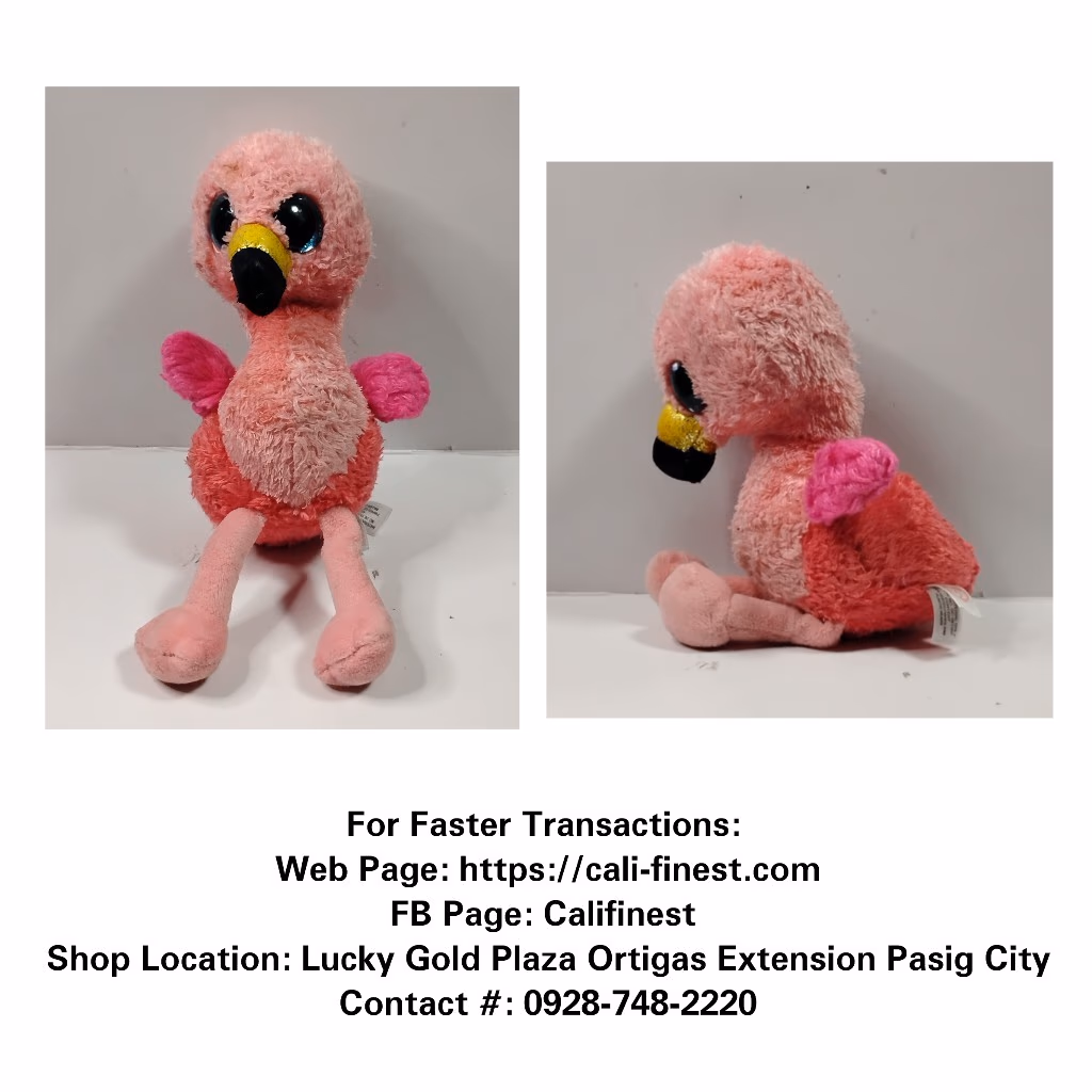 Ty Beanie Boos - Gilda Flamingo Plush Toy